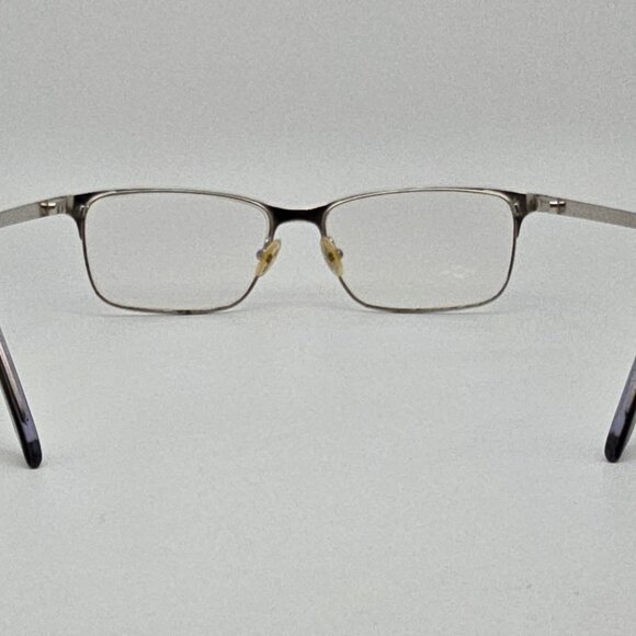 Scott Harris Europa SH-368 C2 Pewter Chrome Eyeglasses Frame w/ Case 52-15-143 - Picture 5 of 16